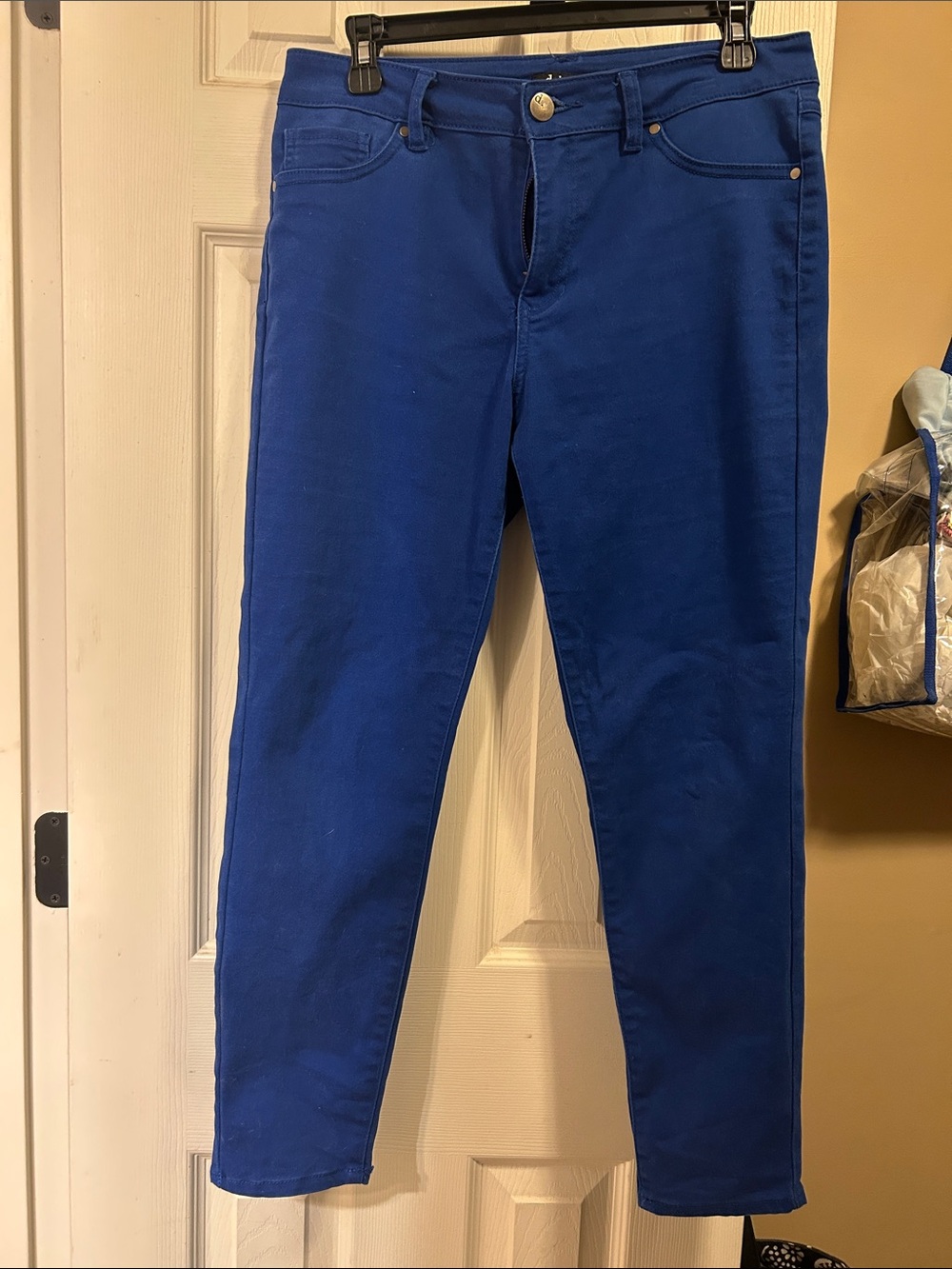 d. jeans Royal Blue Skinny Stretch Jeans